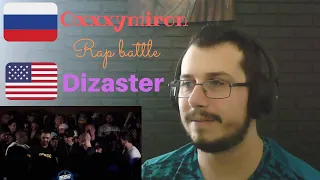 Italian guy reacting to KOTD - Oxxxymiron (RU) vs Dizaster (USA) PART 3 REACTION