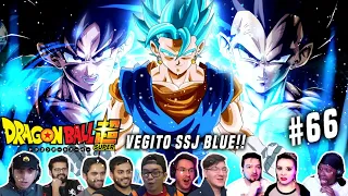 VEGITO SSJ BLUE!!🔥🤯REACTION MASHUP 🐲Dragon Ball Super Episode 66 (ドラゴンボール)