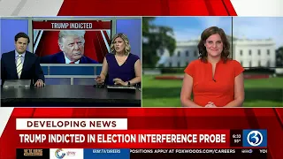 INTERVIEW: Trump indicted in election interference probe