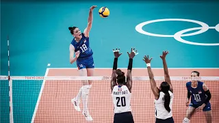 Tijana Boškovic BEST OPPOSITE SPIKER in Olympic Games in Tokyo