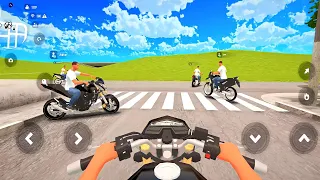 Jogando o novo jogo de motos online para celulares (Rodograu) Big open world Ep.20