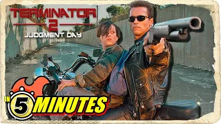 TERMINATOR 2 Movie in 5 Minutes - (Speed Watch)