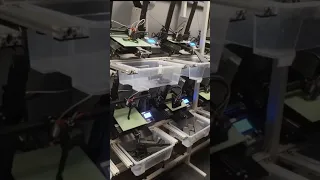 Automated 3D Print Farm in Action!