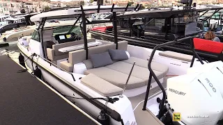 2022 Axopar 37 Sun-Top Mediterrana - Walkaround Tour - 2021 Cannes Yachting Festival