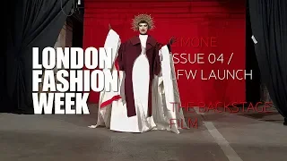 CIMONE ISSUE 04 / LFW SHOW - Behind The Scenes (BW 4K) by PAVZO