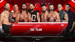 "🔥 WWE 2K24 FULL MATCH —  Ultimate 8-Man Tag Team — 8-Man Tag Team Match!