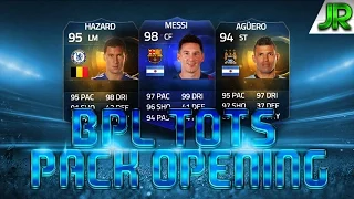 BPL TOTS PACK OPENING | TOTS+MESSI IN THE SAME PACK | FIFA 15 IOS/ANDROID