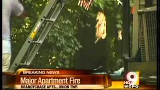 Major apartment fire