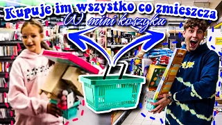 Kupuje im wszystko co zmieszczą w MINI KOSZYKU! *SZOK*