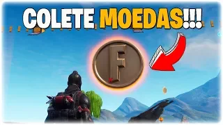 COLETE 15 MOEDAS NO MODO CREATIVO - Fortnite