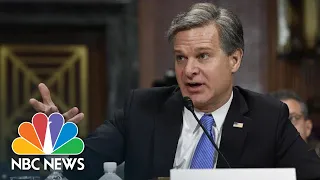 FBI Director Christopher Wray: 'Majority' Of Domestic Terrorism Cases Are White Supremacy | NBC News