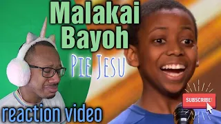 I Felt God! Malakai Bayoh 'Pie Jesu" BGT Golden Buzzer Act REACTION Video