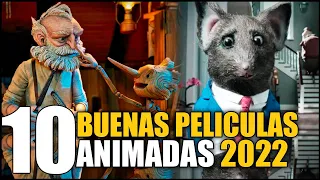 10 Mejores Peliculas ANIMADAS 2022!