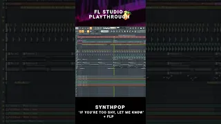 FL Studio - 'If You're Too Shy' #synthwave , #synthpop #flstudio Playthrough #shorts #flp_project