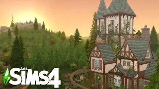 Tiny overgrown castle || The Sims 4 Speed Build || No CC