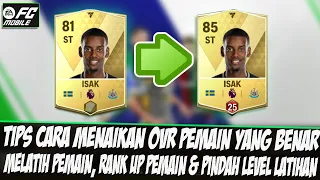 📌CARA MENAIKAN OVR PEMAIN & MEMINDAH LEVEL LATIHAN YANG BENAR EA SPORTS FC 24 MOBILE PERKORO DUNYO