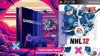 NHL '12 Gameplay PS3 HD 1080p