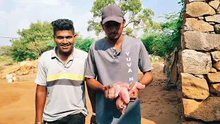 VILLAGE CHICKEN MASALA RECIPE | Easy and Delicious Chicken Fry | VILLAGE HUNTING