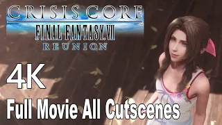 Crisis Core Final Fantasy 7 Reunion Full Movie All Cutscenes [4K]