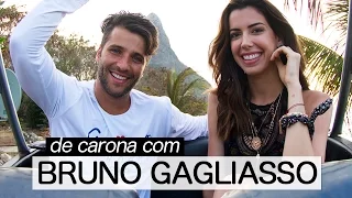 #DeCarona Bruno Gagliasso / filhos, crise no casamento, Dupla Identidade, Fernando de Noronha e mais