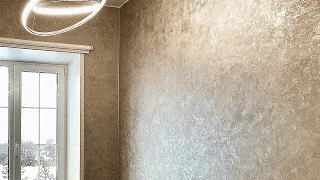 INCOMPARABLE VELVET for Walls | Decorative plaster | TWO Ways in one video