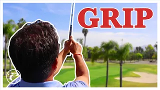 Golf Grip Tips - Proper Grip and Hip anchor Point!