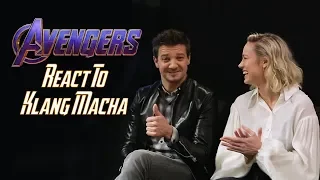 'Avengers: Endgame' Cast Reacts To "Klang Macha" | SAYS Celeb Chat