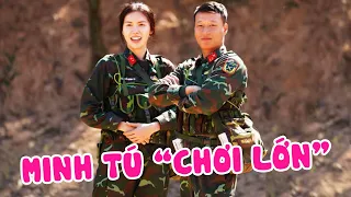 🔥 Độc quyền Sao Nhập Ngũ 2022: Minh Tú "Chơi Lớn" với show diễn cùng Trung đội trưởng Quang Khải