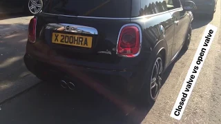 MINI John Cooper Works F56 with Remus Exhaust - Cold start - Revs - Tunnel run