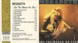 Megadeth - Set The World On Fire (Toronto 1988) [Full Bootleg Album]