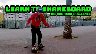 Learn to Snakeboard: The One Hour Challenge