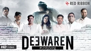 Deewaren- Unity Song | Sukhwinder Singh | Shaan | Latest Full Official Video | Red Ribbon