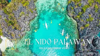 El Nido Palawan, 4K Drone Relaxing Travel Video