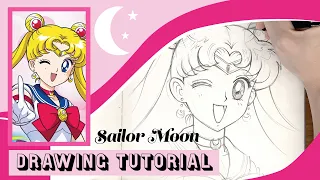 How to Draw Sailor Moon • Step by Step Tutorial