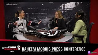 Recapping Raheem Morris' first comments as Falcons head coach | Falcons Final Whistle Podcast