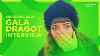 Interview with Gala Dragot — Eurosong 2023 (Eurovision Belgium 2023 🇧🇪)