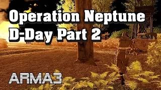 ARMA 3 IFA3 Operation Neptun D-Day After the Drop (Part 2) Tomolyons 100% Original gameplay
