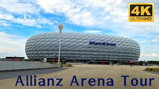 Allianz arena tour - Home of FC Bayern Munich. The most beautiful football stadium in the world.