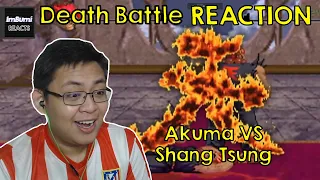 Akuma VS Shang Tsung (Street Fighter VS Mortal Kombat) | Death Battle | ImBumi Reaction