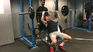 70kg Shoulder Press x5