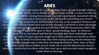 ARIES: FRAMED BUT PROVEN INNOCENT! YOUR FORESIGHT SAVED YOU AND THEY'RE ALL ABOUT TO BE EXPOSED!