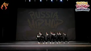 ART FORCE CREW - Final - Adults Crew - Russia Hip Hop Dance Championship 2021