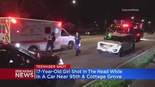 17-year-old girl shot in head while sitting in car near Burnside