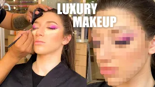 I GOT MAKEUP DONE AT THE MOST LUXURIOUS SALON IN MY CITY