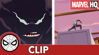 SNEAK PEEK: Spider-Man vs. Symbiote in Marvel's Spider-Man: Maximum Venom - "Web of Venom Pt. 2"