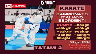 Karate - Campionato Italiano Esordienti 2024 - Kumite day2 Tatami3