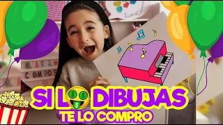 Si lo dibujas te lo compro !Gran Sorpresa! 🎹😱- Lara Campos