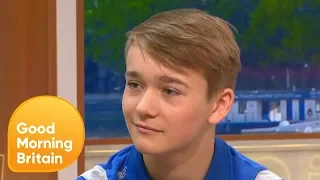 Teen Racer Set to Return to Circuit Where He Almost Died | Good Morning Britain
