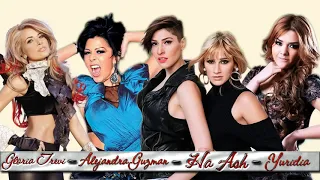 Ha Ash, Yuridia, Alejandra Guzman y Gloria Trevi EXITOS sus mejores canciones