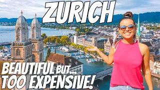 IS ZURICH, SWITZERLAND WORTH IT? | our WORST travel mistake! (learn from us!)